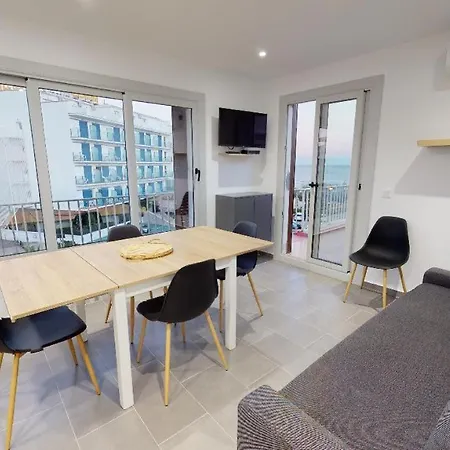 Atico Con Vista Mar. 50 M De La Playa - Casa Nova 13 Appartement Roses Buitenkant foto