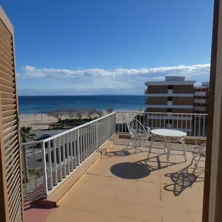 Atico Con Vista Mar. 50 M De La Playa - Casa Nova 13 Appartement Roses Buitenkant foto